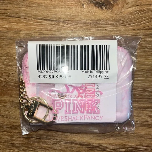 Loveshackfancy x Pink Floral Zip Card Case - Picture 3 of 4